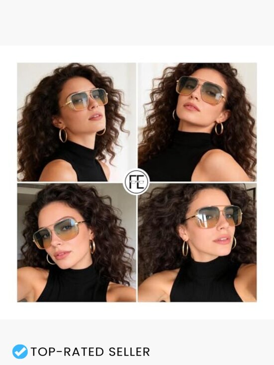 Vintage Square Steampunk Retro Metal Frame UV400 Polarized Sunglasses